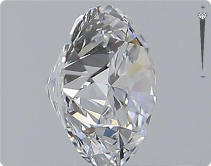 Natural 0.57ct GIA Diamond | Color D | Clarity VVS2 | Round Brilliant Cut | EX EX EX #D10295