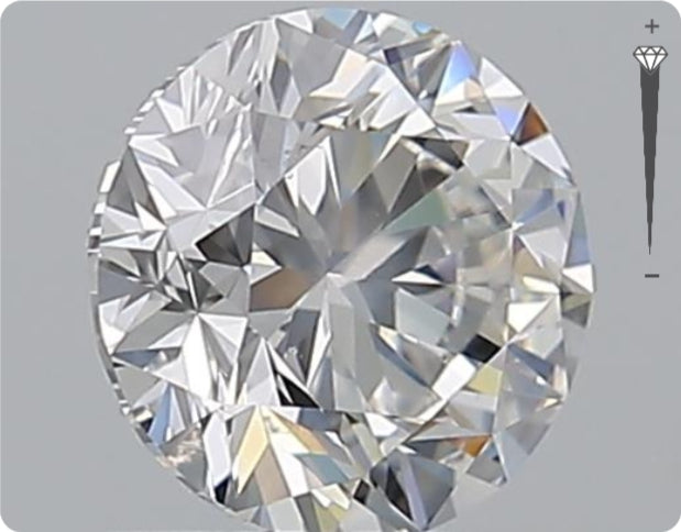 Natural 0.96ct GIA Diamond | Color E | Clarity SI2 | Round Cut | VG EX VG #D10296