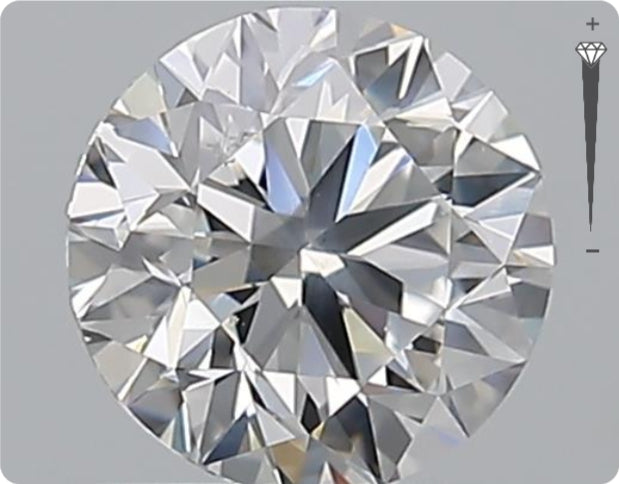 Natural 0.96ct GIA Diamond | Color E | Clarity SI2 | Round Cut | VG EX VG #D10296