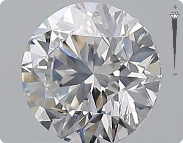 Natural 0.96ct GIA Diamond | Color E | Clarity SI2 | Round Cut | VG EX VG #D10296