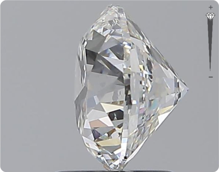Diamant naturel de 2,01 ct certifié GIA | Couleur G | Pureté SI2 | Taille ronde | TB EX EX #D10300