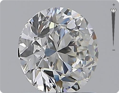 Diamant naturel GIA 1,00 ct | Couleur G | Pureté VS2 | Taille ronde | TB EX EX #D10301