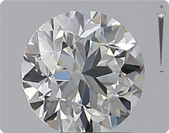 Diamant naturel GIA 1,00 ct | Couleur G | Pureté VS2 | Taille ronde | TB EX EX #D10301