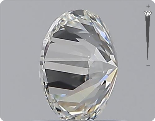 Diamant naturel GIA 1,00 ct | Couleur G | Pureté VS2 | Taille ronde | TB EX EX #D10301