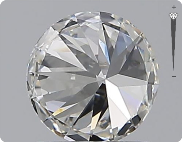 Diamant naturel GIA 1,00 ct | Couleur G | Pureté VS2 | Taille ronde | TB EX EX #D10301