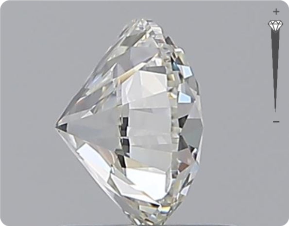 Diamant naturel GIA 1,00 ct | Couleur G | Pureté VS2 | Taille ronde | TB EX EX #D10301