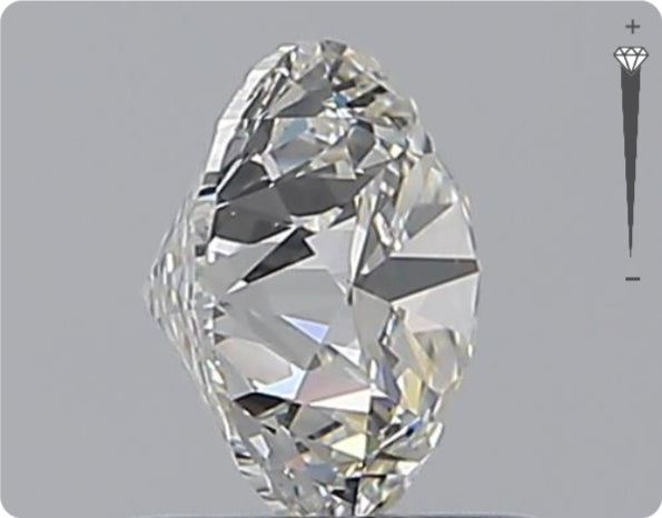 Diamant naturel GIA 1,00 ct | Couleur G | Pureté VS2 | Taille ronde | TB EX EX #D10301