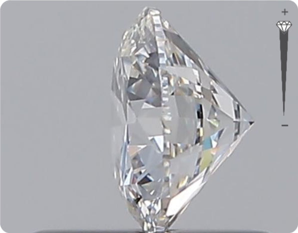 Natural 0.50ct GIA Diamond | Color D | Clarity VS1 | Round Brilliant Cut | EX EX VG #D10302