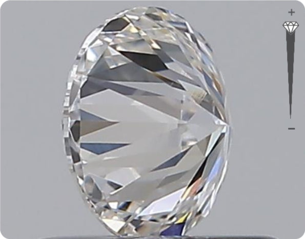 Natural 0.50ct GIA Diamond | Color D | Clarity VS1 | Round Brilliant Cut | EX EX VG #D10302