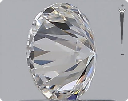 Natural 0.50ct GIA Diamond | Color D | Clarity VS1 | Round Brilliant Cut | EX EX VG #D10302