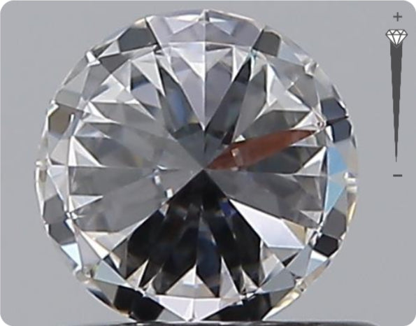 Natural 0.50ct GIA Diamond | Color D | Clarity VS1 | Round Brilliant Cut | EX EX VG #D10302