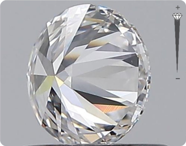 Natural 0.50ct GIA Diamond | Color D | Clarity VS1 | Round Brilliant Cut | EX EX VG #D10302