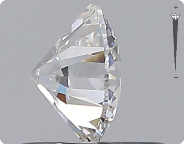 Natural 0.50ct GIA Diamond | Color D | Clarity VS1 | Round Brilliant Cut | EX EX VG #D10302