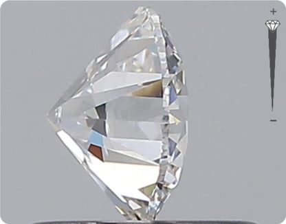 Natural 0.50ct GIA Diamond | Color D | Clarity VS1 | Round Brilliant Cut | EX EX VG #D10302