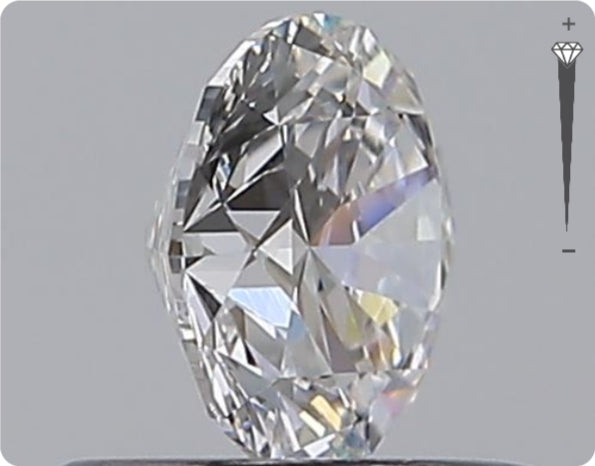 Natural 0.50ct GIA Diamond | Color D | Clarity VS1 | Round Brilliant Cut | EX EX VG #D10302