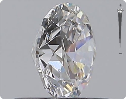Natural 0.50ct GIA Diamond | Color D | Clarity VS1 | Round Brilliant Cut | EX EX VG #D10302