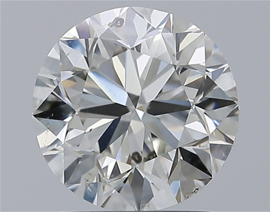 Diamant naturel GIA 2,00 carats | Couleur H | Pureté SI2 | Coupe ronde | TB EX BJ #D10304