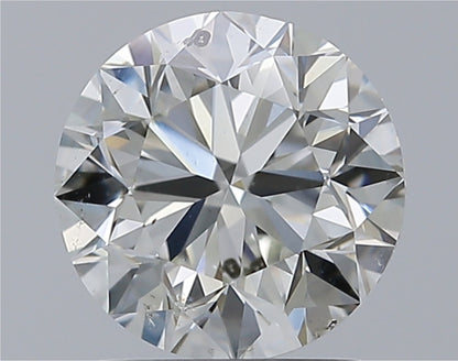 Diamant naturel GIA 2,00 carats | Couleur H | Pureté SI2 | Coupe ronde | TB EX BJ #D10304