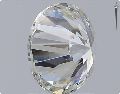 Diamant naturel GIA 2,00 carats | Couleur H | Pureté SI2 | Coupe ronde | TB EX BJ #D10304