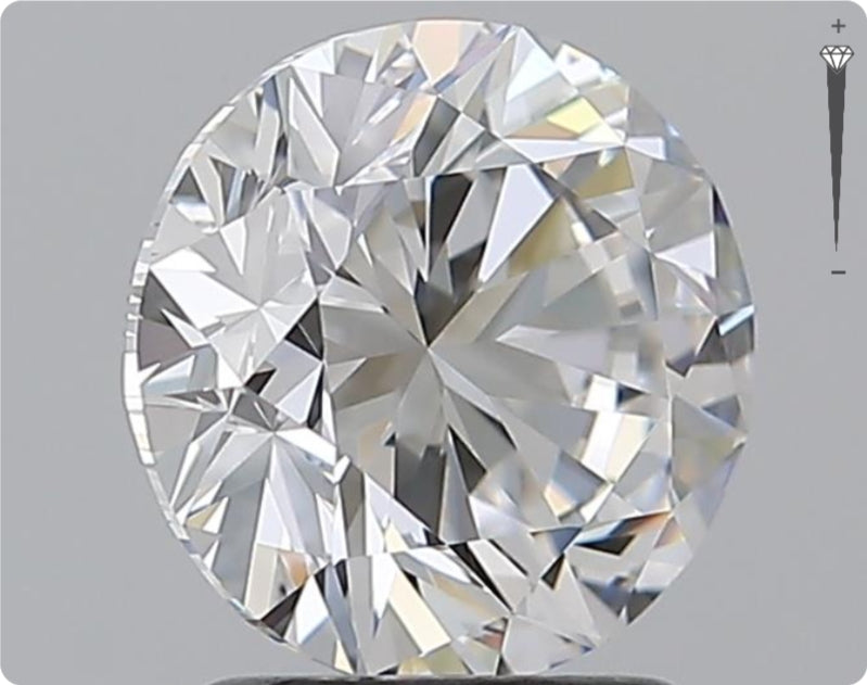 Natural 2.01ct GIA Diamond | Color D | Clarity IF | Round Cut | VG EX VG #D10305