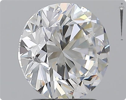 Natural 2.01ct GIA Diamond | Color D | Clarity IF | Round Cut | VG EX VG #D10305
