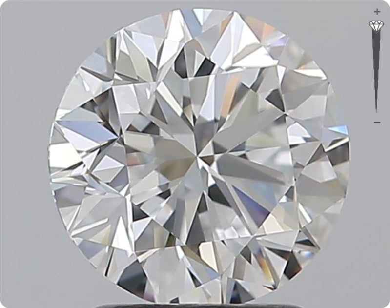 Natural 2.01ct GIA Diamond | Color D | Clarity IF | Round Cut | VG EX VG #D10305