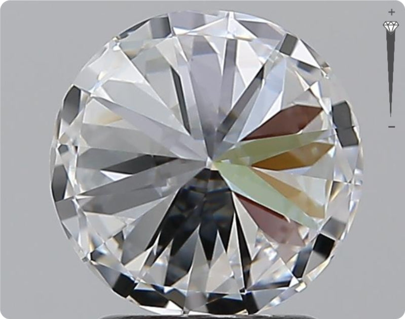 Natural 2.01ct GIA Diamond | Color D | Clarity IF | Round Cut | VG EX VG #D10305