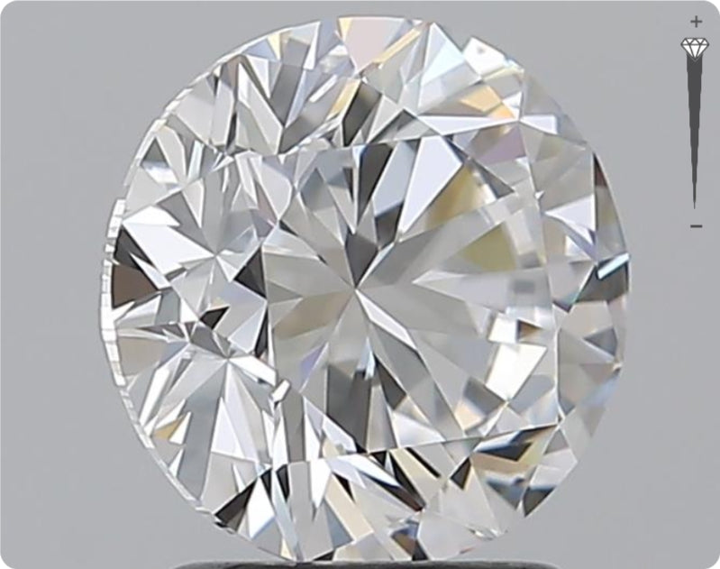 Natural 2.01ct GIA Diamond | Color D | Clarity IF | Round Cut | VG EX VG #D10305
