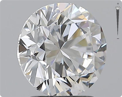 Natural 2.01ct GIA Diamond | Color D | Clarity IF | Round Cut | VG EX VG #D10305
