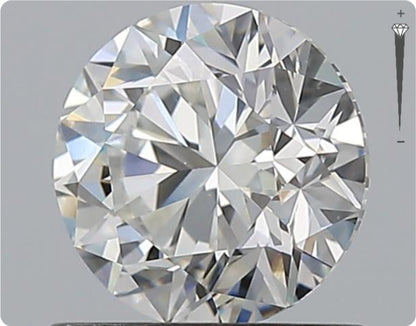 Diamant naturel GIA 0,91 ct | Couleur G | Pureté VS2 | Taille ronde | TB EX TB #D10306