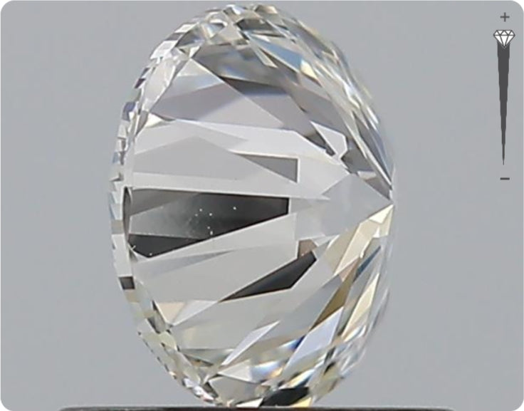 Diamant naturel GIA 0,91 ct | Couleur G | Pureté VS2 | Taille ronde | TB EX TB #D10306