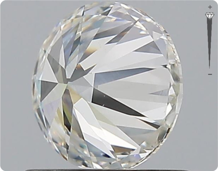 Diamant naturel GIA 0,91 ct | Couleur G | Pureté VS2 | Taille ronde | TB EX TB #D10306