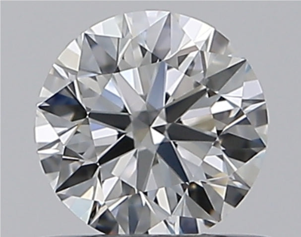 Diamant naturel 0,50 ct GIA | Couleur E | Pureté IF | Taille ronde | EX EX EX #D10310