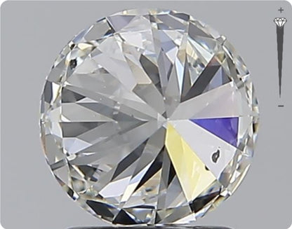 Diamant naturel 1,59 ct GIA | Couleur G | Pureté SI2 | Coupe ronde | EX EX EX #D10311
