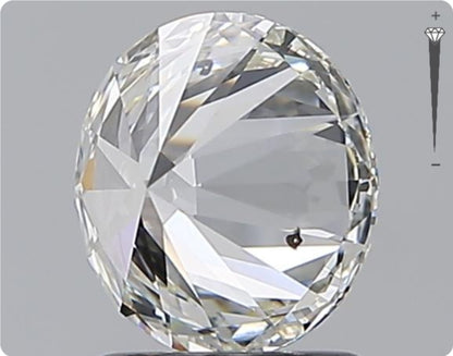 Diamant naturel 1,59 ct GIA | Couleur G | Pureté SI2 | Coupe ronde | EX EX EX #D10311
