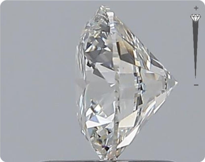 Diamant naturel de 0.90ct certifié GIA | Couleur E | Pureté VS2 | Taille Ronde | EX EX EX #D10312