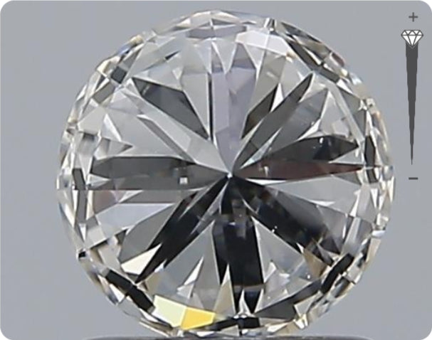 Diamant naturel de 0.90ct certifié GIA | Couleur E | Pureté VS2 | Taille Ronde | EX EX EX #D10312