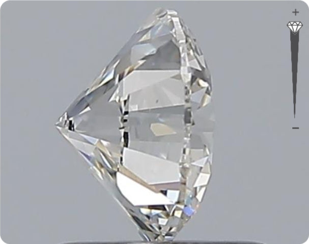 Diamant naturel de 0.90ct certifié GIA | Couleur E | Pureté VS2 | Taille Ronde | EX EX EX #D10312