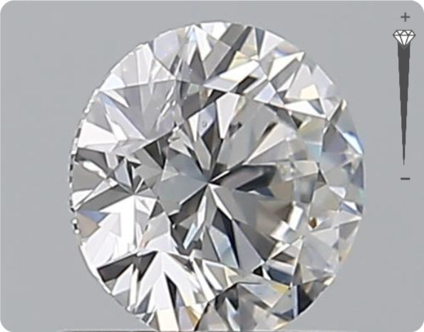 Diamant naturel 0.70ct GIA | Couleur E | Pureté SI1 | Taille ronde | EX EX EX #D10314