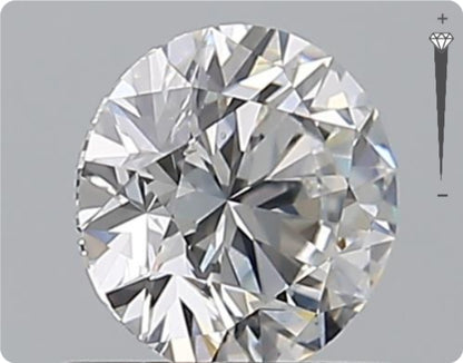 Diamant naturel 0.70ct GIA | Couleur E | Pureté SI1 | Taille ronde | EX EX EX #D10314
