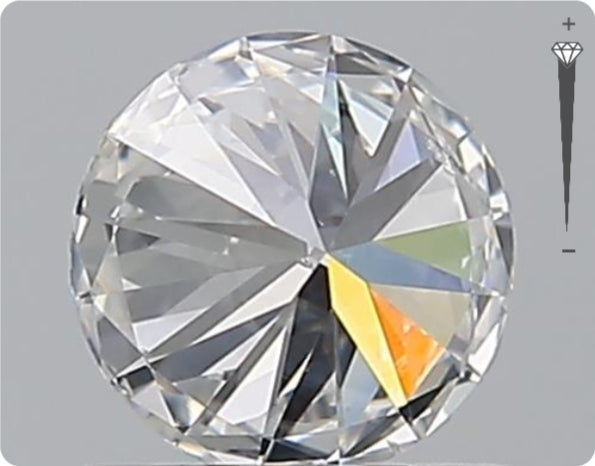 Diamant naturel 0.70ct GIA | Couleur E | Pureté SI1 | Taille ronde | EX EX EX #D10314