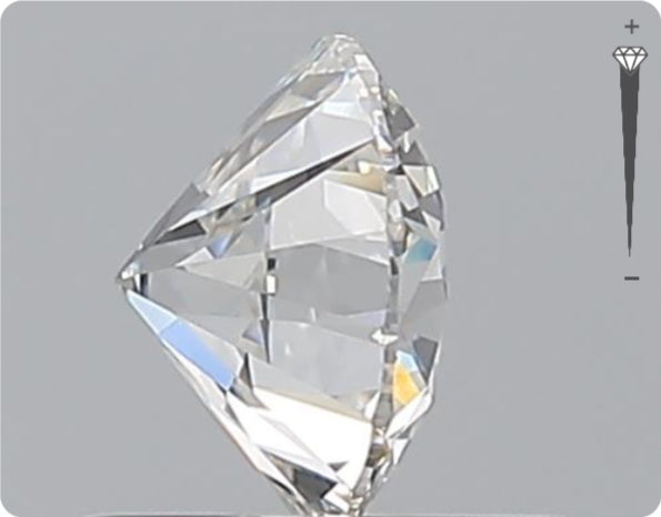 Diamant naturel 0.70ct GIA | Couleur E | Pureté SI1 | Taille ronde | EX EX EX #D10314