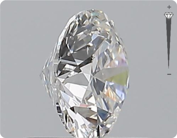 Diamant naturel 0.70ct GIA | Couleur E | Pureté SI1 | Taille ronde | EX EX EX #D10314