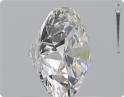 Diamant naturel 0.70ct GIA | Couleur E | Pureté SI1 | Taille ronde | EX EX EX #D10314