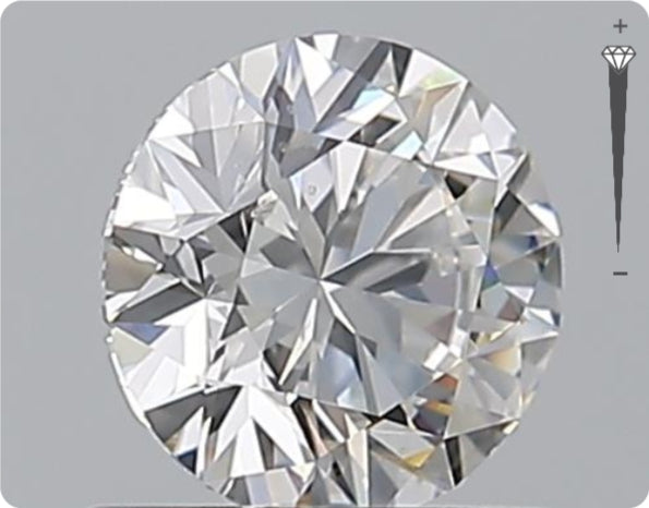 Diamant naturel 0.70ct GIA | Couleur E | Pureté SI1 | Taille ronde | EX EX EX #D10314