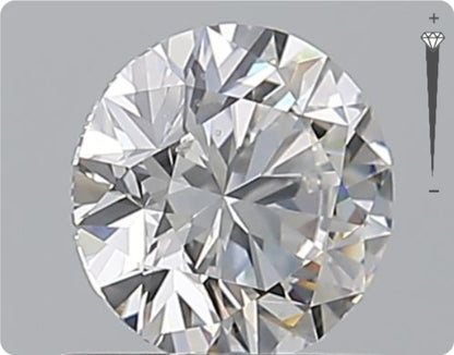 Diamant naturel 0.70ct GIA | Couleur E | Pureté SI1 | Taille ronde | EX EX EX #D10314