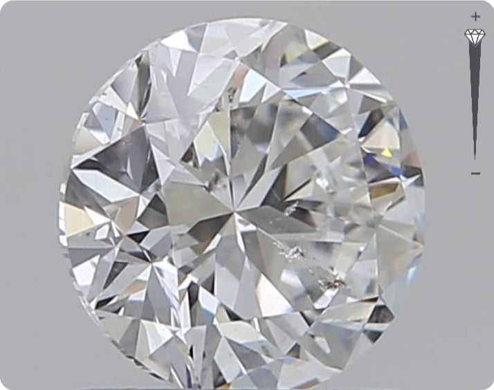 Natural 0.90ct GIA Diamond | Color E | Clarity SI2 | Round Cut | VG EX GD #D10315