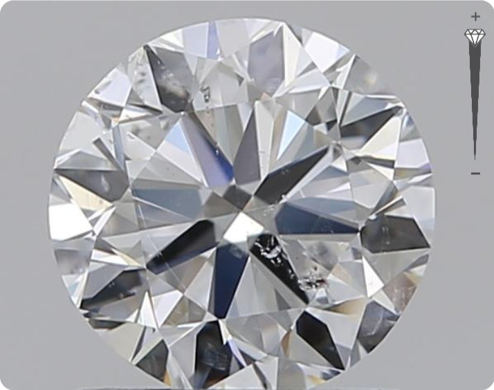Natural 0.90ct GIA Diamond | Color E | Clarity SI2 | Round Cut | VG EX GD #D10315