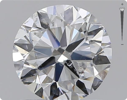 Natural 0.90ct GIA Diamond | Color E | Clarity SI2 | Round Cut | VG EX GD #D10315