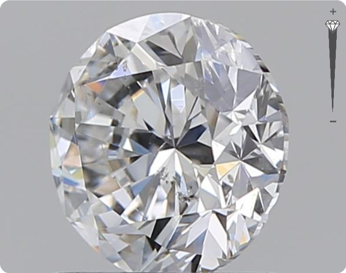 Natural 0.90ct GIA Diamond | Color E | Clarity SI2 | Round Cut | VG EX GD #D10315
